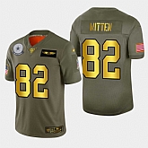 Nike Cowboys 82 Jason Witten 2019 Olive Gold Salute To Service 100th Season Limited Jersey Dyin,baseball caps,new era cap wholesale,wholesale hats